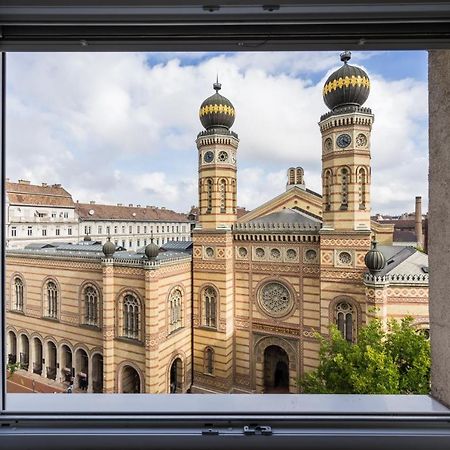 Breathless Panorama Synagogue Elegant Attic Free Parking Reservation Needed بودابست المظهر الخارجي الصورة
