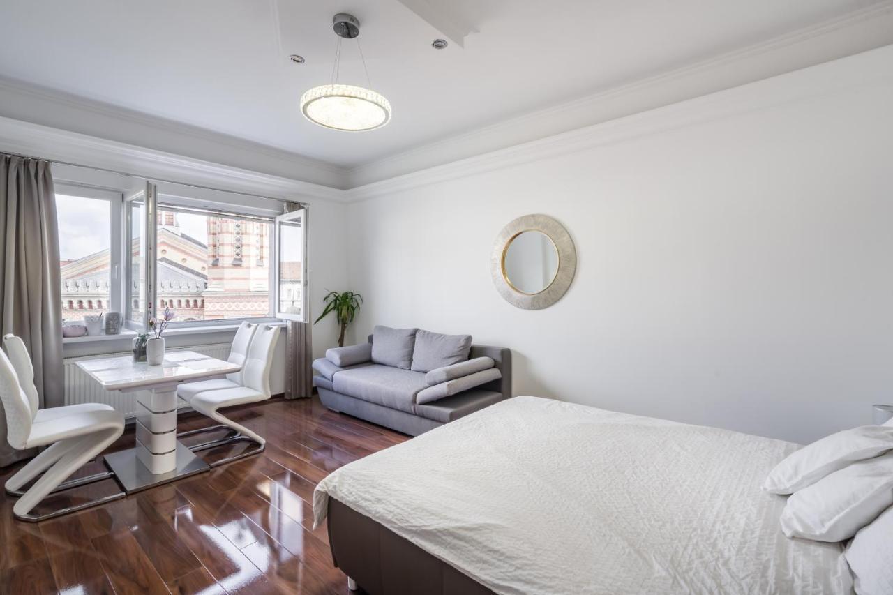 Breathless Panorama Synagogue Elegant Attic Free Parking Reservation Needed بودابست المظهر الخارجي الصورة