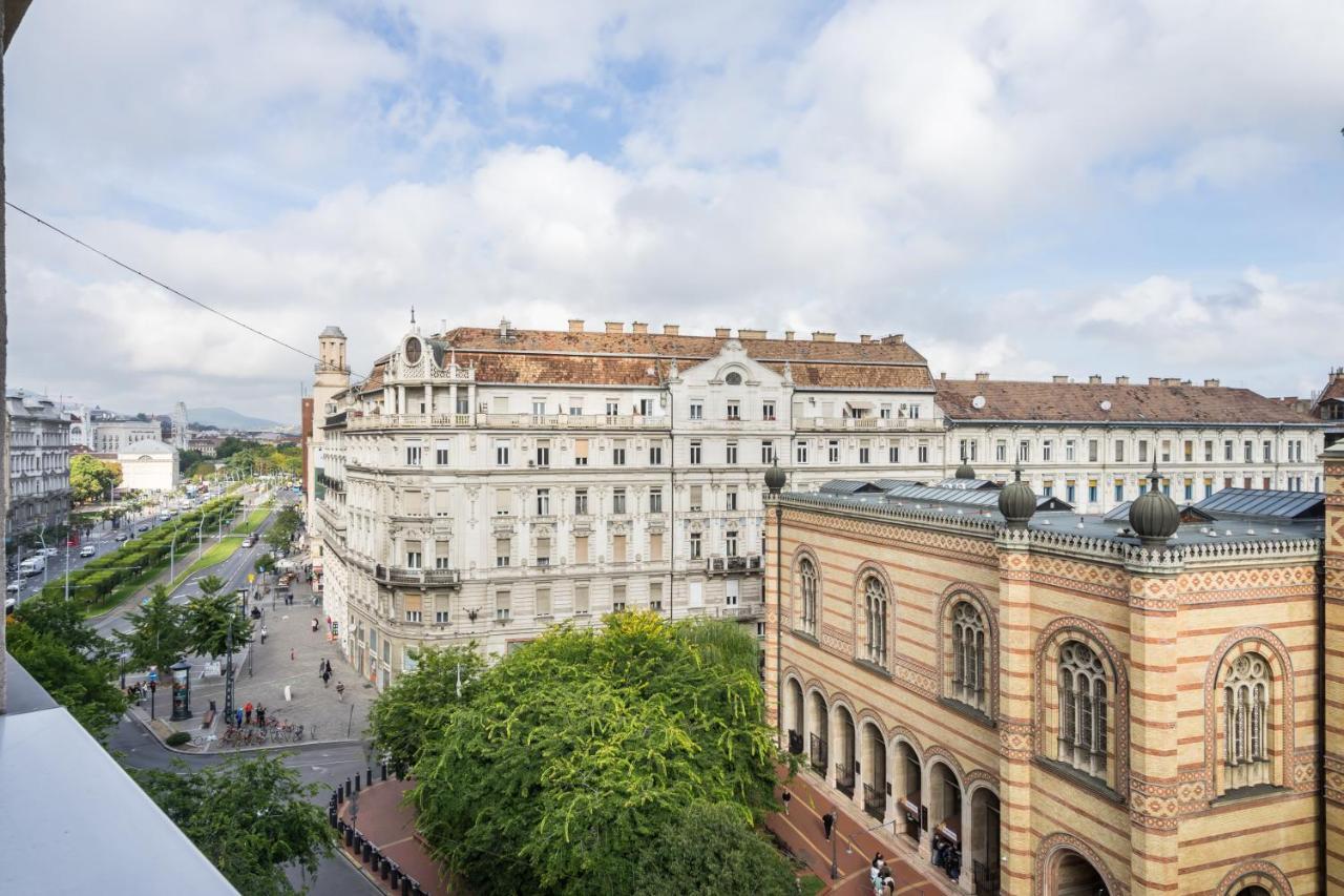 Breathless Panorama Synagogue Elegant Attic Free Parking Reservation Needed بودابست المظهر الخارجي الصورة