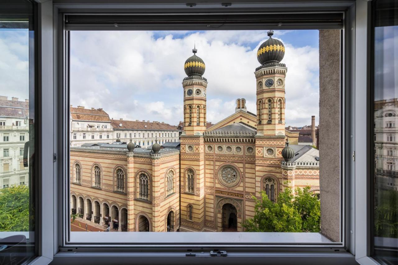Breathless Panorama Synagogue Elegant Attic Free Parking Reservation Needed بودابست المظهر الخارجي الصورة